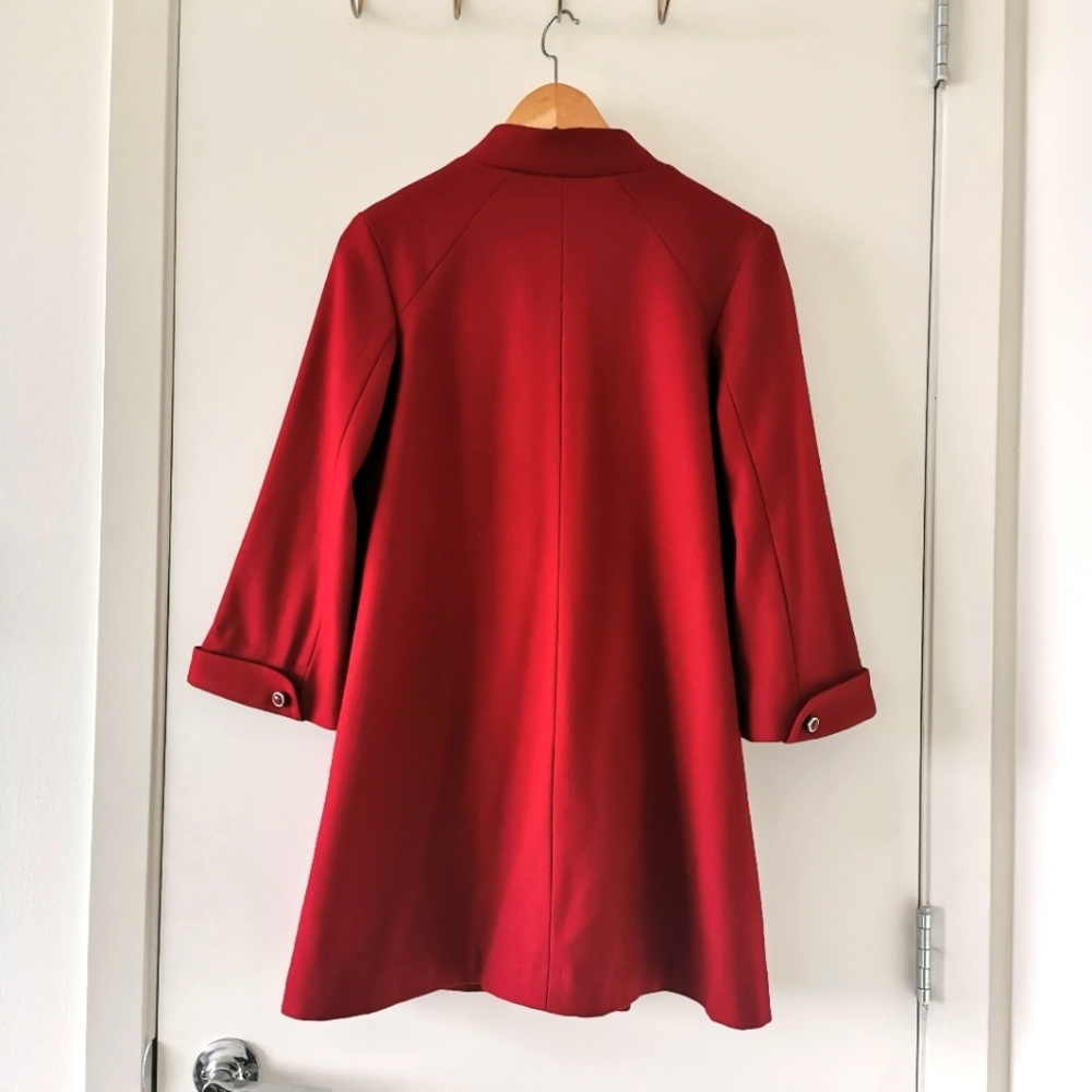 Red Wool Jacket - Picture 2 of 3